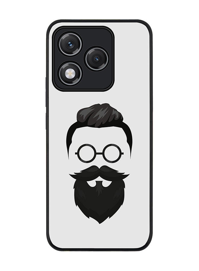 Stylizedd For Honor 400 Lite Case,Slim fit Camera Protection, Shockproof Thin Phone cover  - Beard Hipster