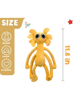MAGIC VAULT Rainbow Friends Plush, Colorful Plush Toy, Yellow Toy, Rainbow Friends Yellow Toy's, Rainbow Friends Plush Rainbow Friends Plush Birthday Party Gifts Rainbow Friends (Yellow)  - Image 3