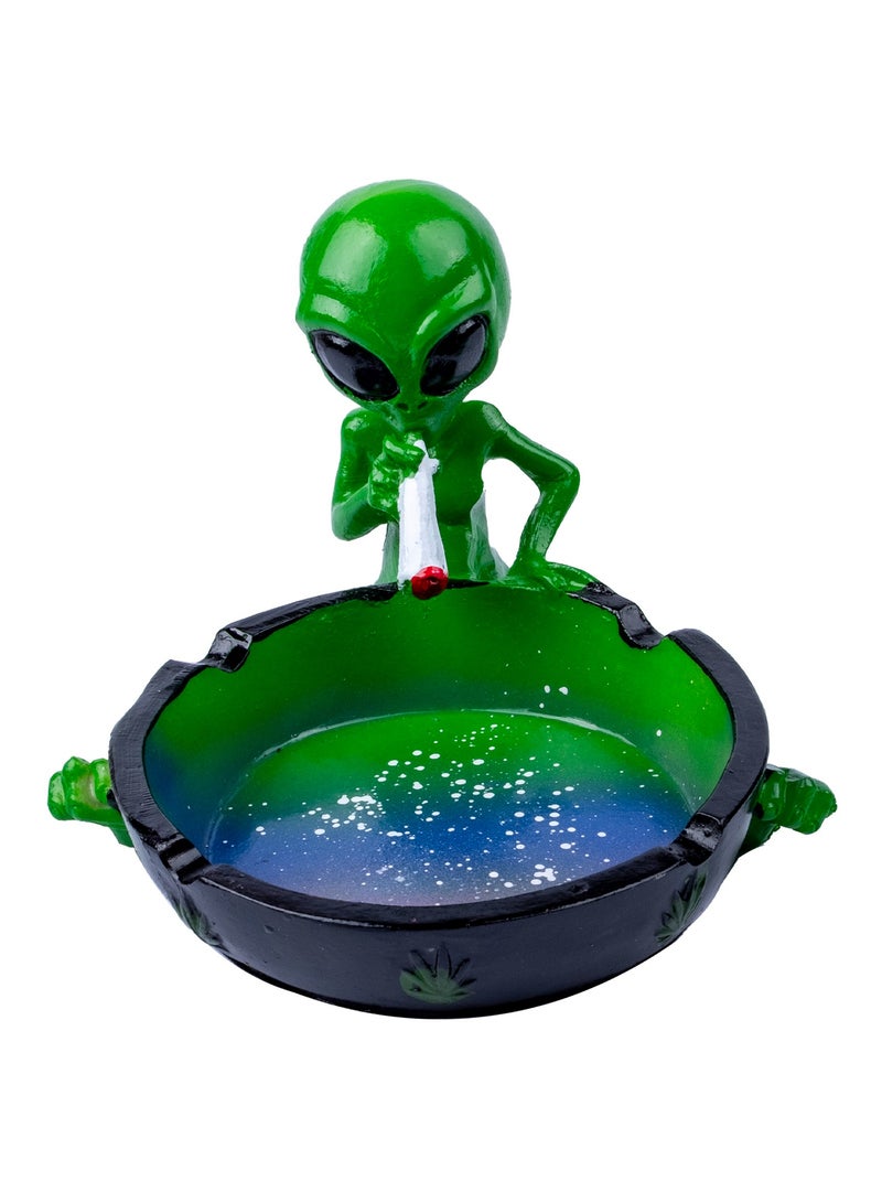Ash Tray Cool Ashtrays for Cigarettes, Alien Fantasy Ashtray Decor for Home Office, Ornament Gift  - Image 1