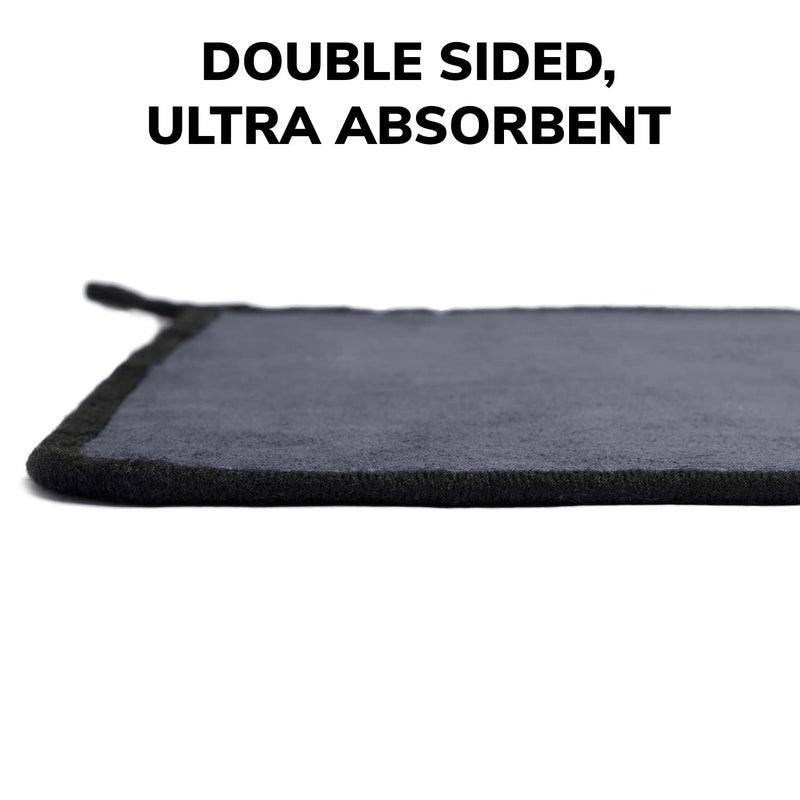shinexpro Microfiber Car Cleaning Cloth and Wash Mitt Kit - Includes OG Soft 500 GSM Extra Large (35x75 CM) Microfiber Cloth for Car and Dual Sided Chenille Microfiber Wash Mitt - Image 3