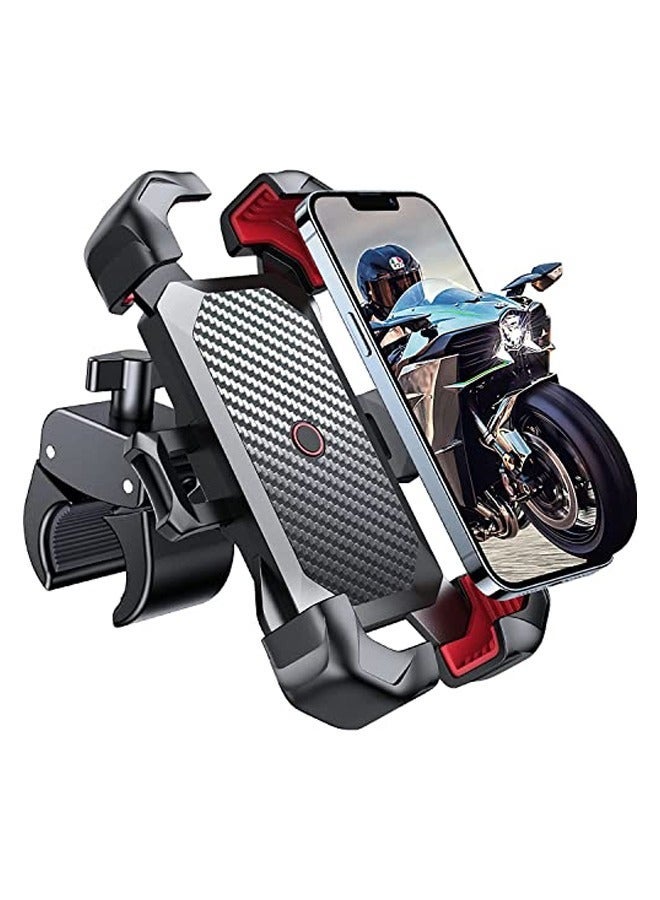Y&D Bike Phone Mount, Motorcycle 10s Quick Install - Handlebar Compatible with iPhone, Samsung, All Cell - Image 1