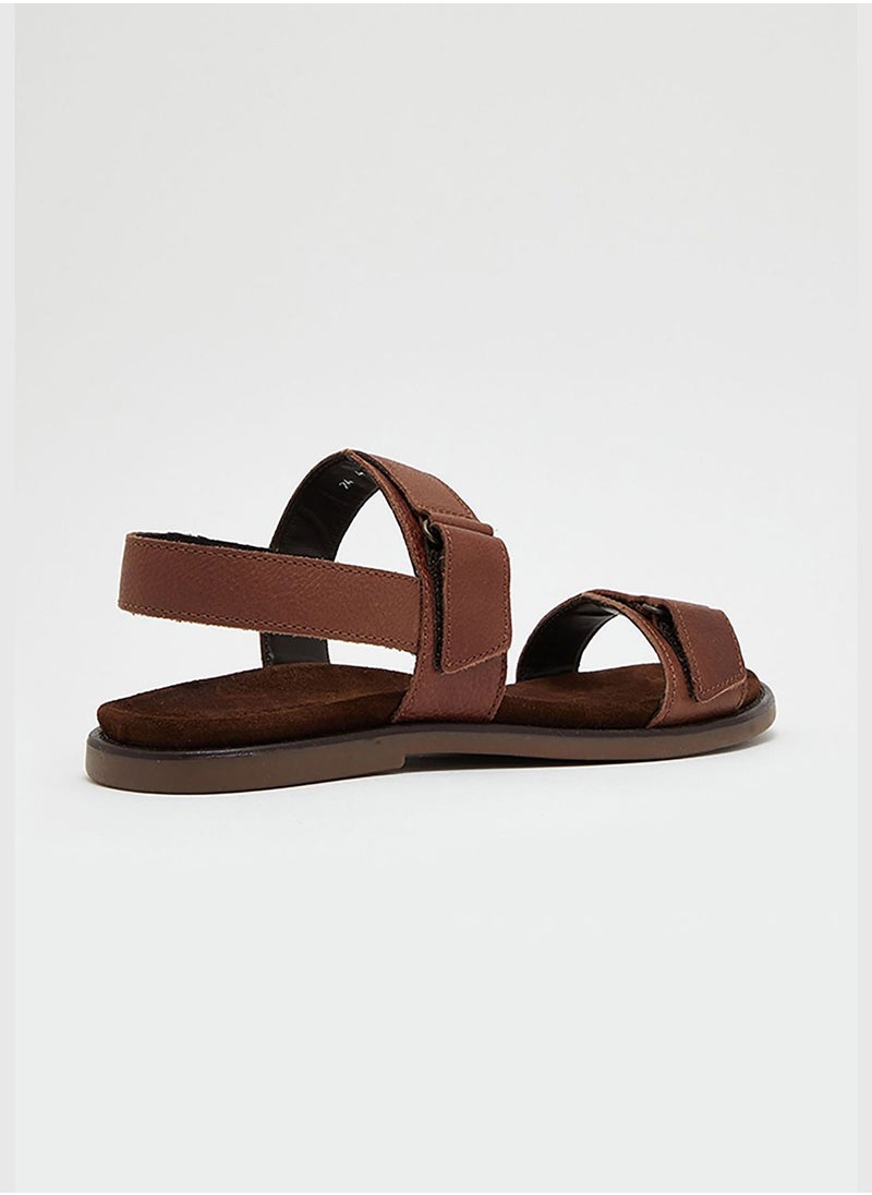CCC Double Strap Leather Sandal  - Image 4