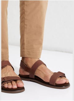 CCC Double Strap Leather Sandal  - Image 2