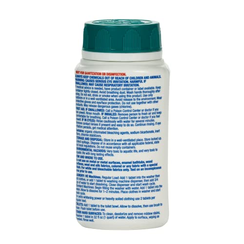 Evolve Concentrated Bleach Tablet 32 ct Linen Breeze (1 pack) - Image 2