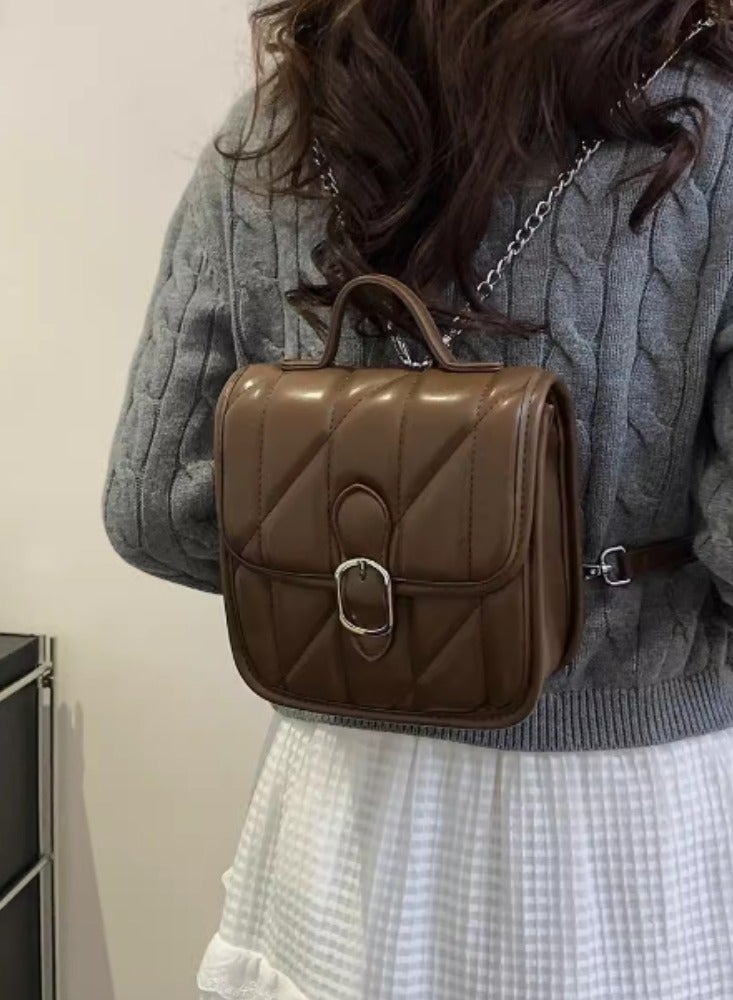 Limited Stock Left ! ! !New Women's Retro Fashion Bag, Niche Design, Cute Little Backpack - Image 1