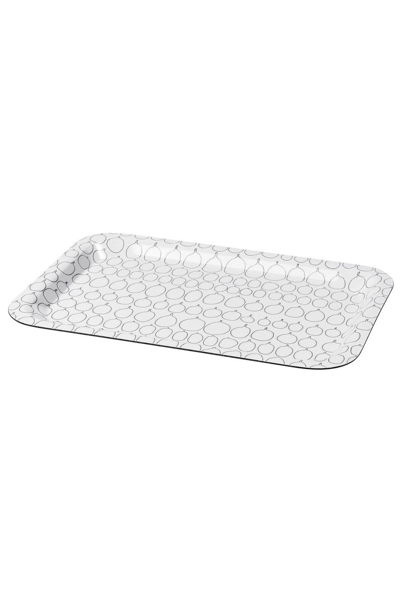 Tray, white, 28 x 20 cm - Image 1