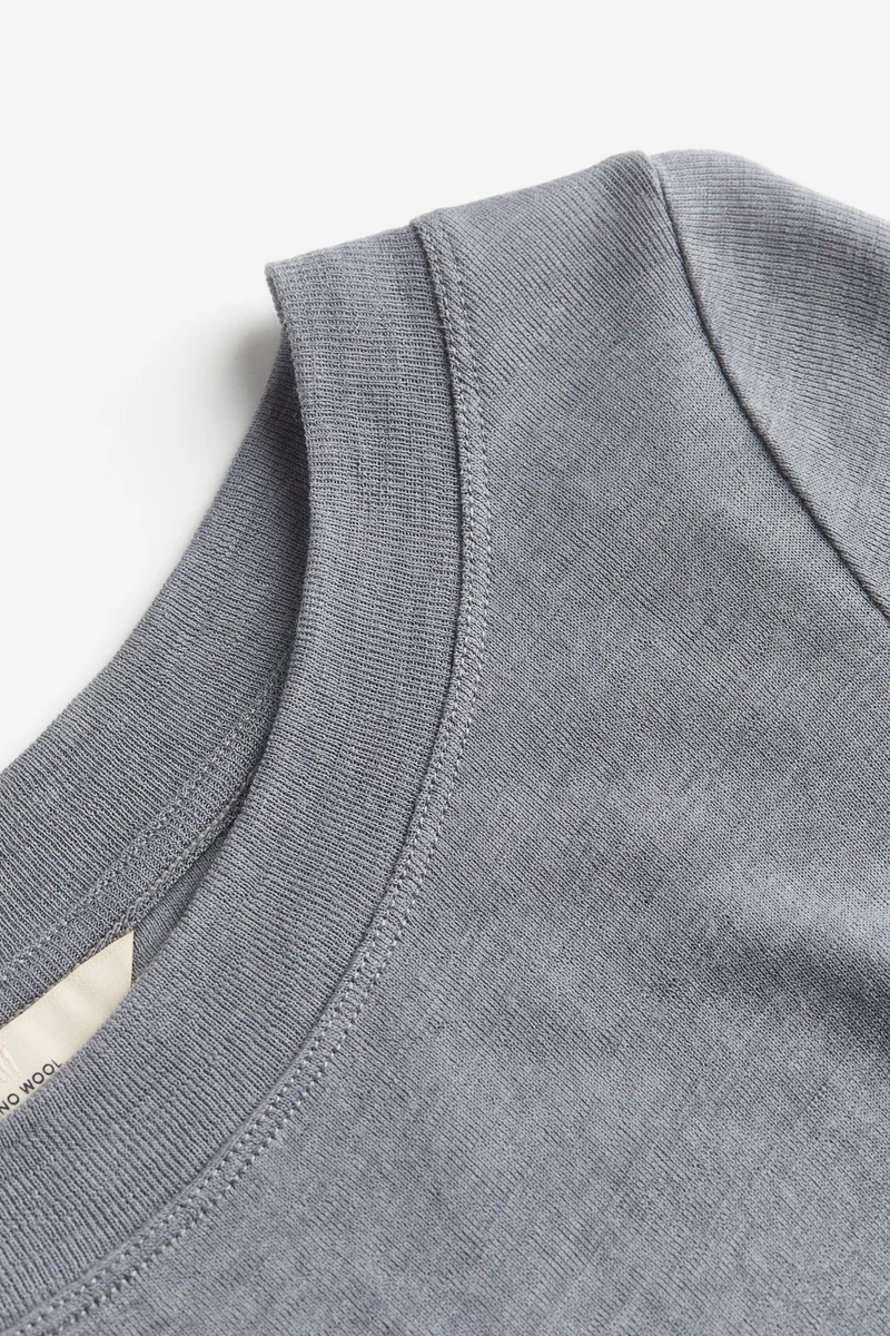 اتش اند ام Fitted Wool Top