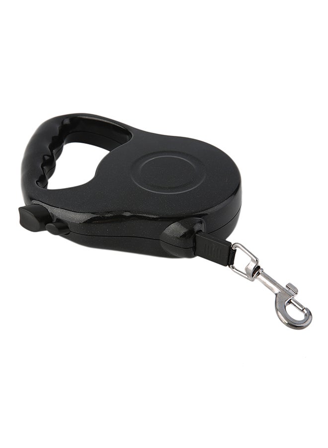 أوتاد مقود تدريب طويل قابل للسحب أسود - Image 2