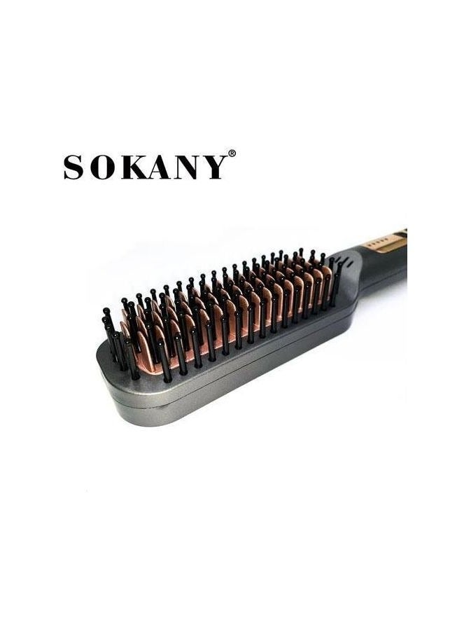 sokany SK-15008 Hair Straightener Brush 1080°F - Image 4