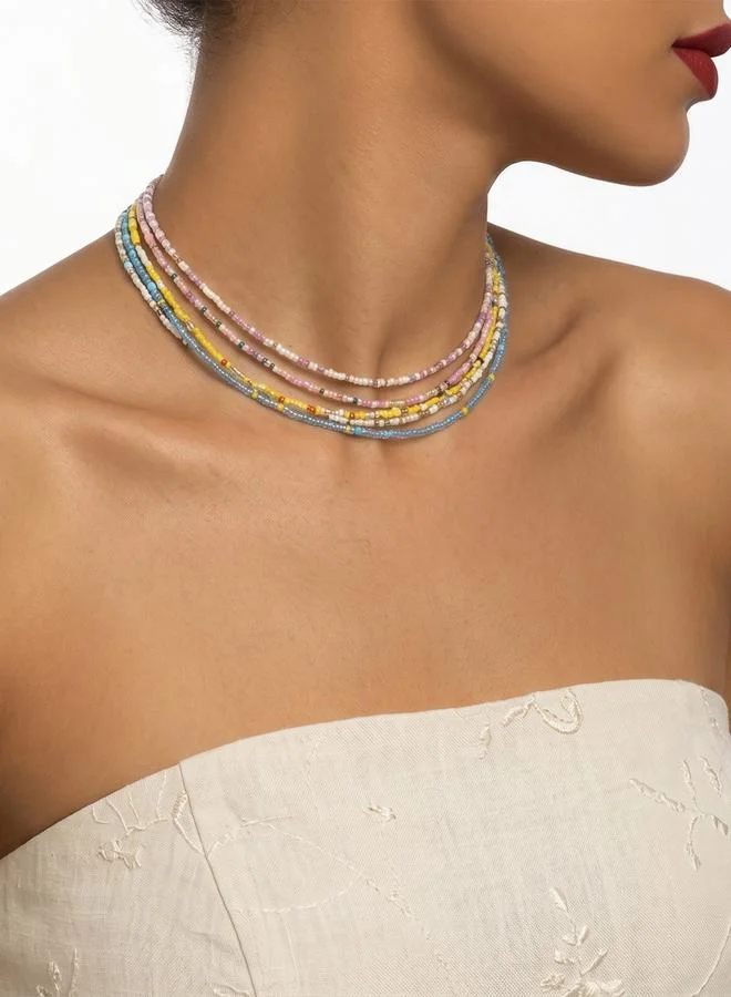 تايك تو Set of 5 - Beaded Necklace