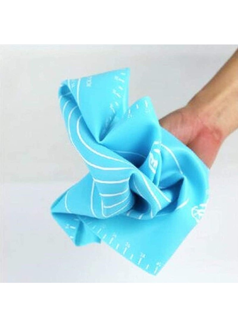 KASSY POP CURATED JUST FOR YOU NonStick Kneading Dough Mat Bakery Measuring Mat Easy to Clean Silicone Mat 50x40cm Random Colour