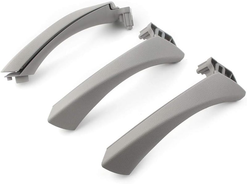 DEMULAX Gray Car Inner Door Handle Trim Cover Set - Image 2
