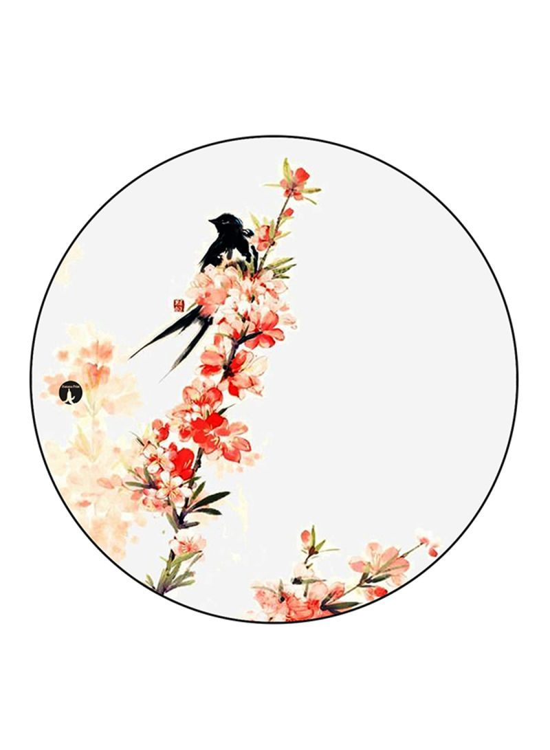 RKN Bird Printed Mouse Pad  Multicolour