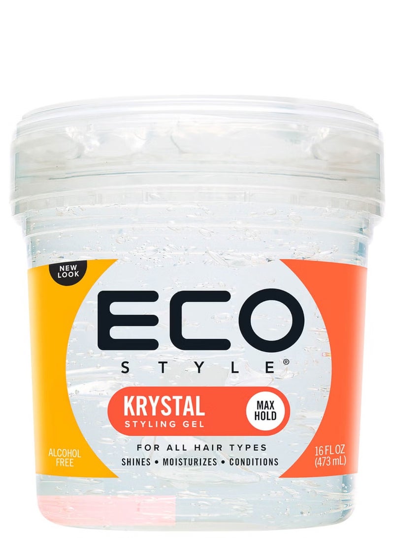 إيكو جل تصفيف احترافي كريستال 473 مل