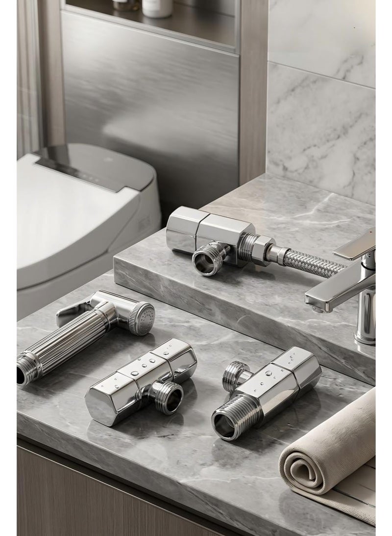 GT Multi-Scenario Connection Angle Valve – All-Purpose Household Water Supply Shutoff Valve - Image 1