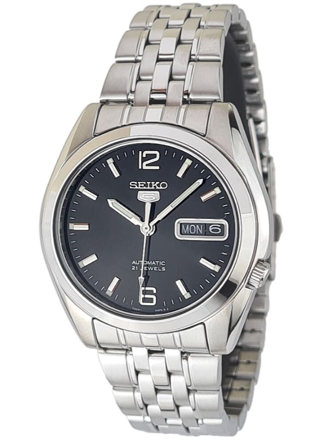 Seiko Classic 21 Jewels 37 mm Stainless Steel Watch for Men SNK393K1  - Image 1