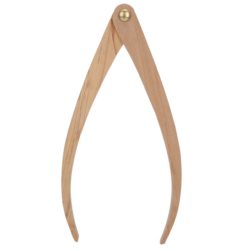 Caliper Wooden Ruler Positioning Distance Measuring Tool Pottery Tools for Ceramic Measurement10-Inch Wooden Caliper - Image 1
