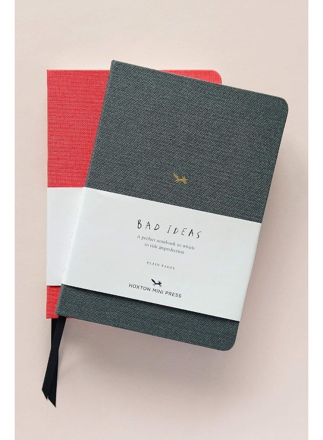 A Notebook For Bad Ideas - Grey/plain  - Image 4