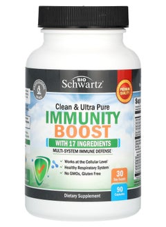 BioSchwartz Clean & Ultra Pure Immunity Boost 90 Capsules 