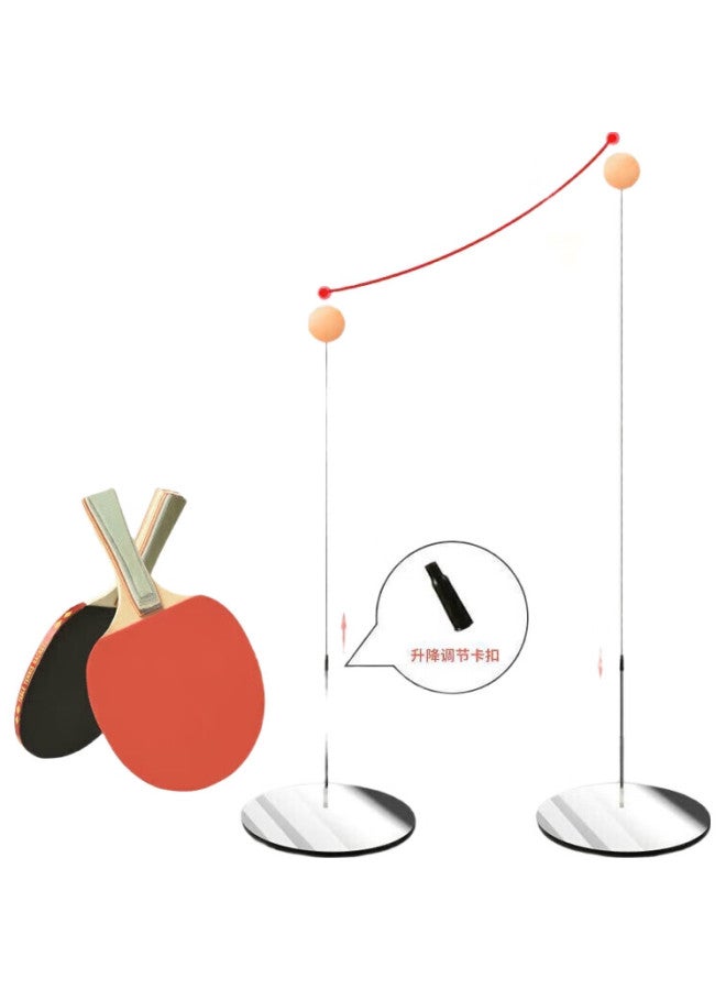 Murcia Children'S Table Tennis Training Device, Indoor Practice Elastic Rebound Ball, Table Tennis Racket, Gift For Boys And Girls - Image 2