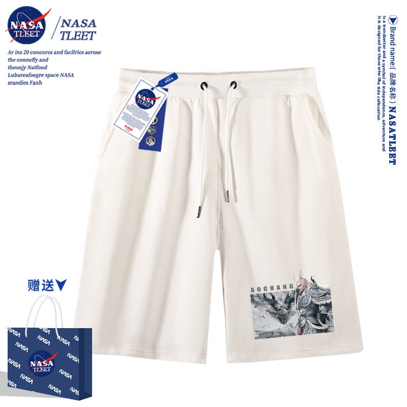 Nasa Co-Brand Fashion Personalized Casual Sweatshirt Cotton Short-Sleeved T-Shirt Parent-Child Clothing Parent-Child Clothing - Image 1