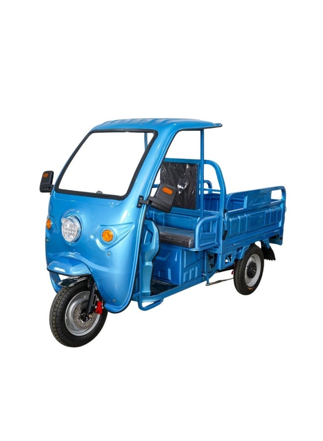 Megawheels Electric Cargo Tricycle 1.6 Mtr Closed Cabin 60 V With off Road Tyres Manual Suspension - Image 4