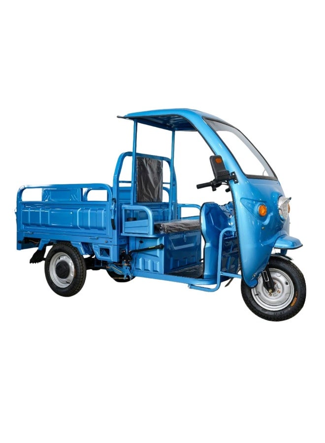 Megawheels Electric Cargo Tricycle 1.6 Mtr Closed Cabin 60 V With off Road Tyres Manual Suspension - Image 1