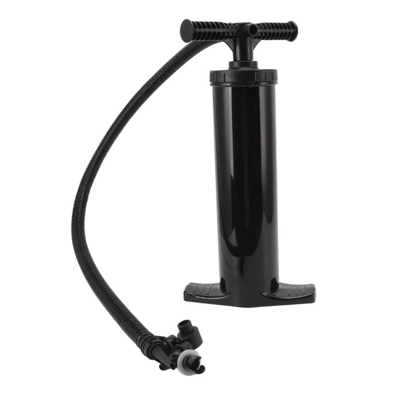 Stermay Manual Inflatable Pump: 2-Way Fast Inflation, Large Capacity Airflow - Durable Non-Corrosive Plastic Construction, Universal Valve Fittings for Inflatable Boats, Pool Rafts, Air Mattresses - Image 5