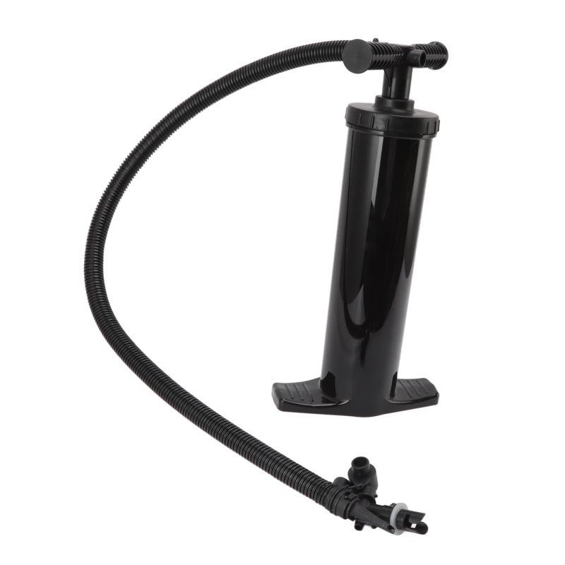 Stermay Manual Inflatable Pump: 2-Way Fast Inflation, Large Capacity Airflow - Durable Non-Corrosive Plastic Construction, Universal Valve Fittings for Inflatable Boats, Pool Rafts, Air Mattresses - Image 3