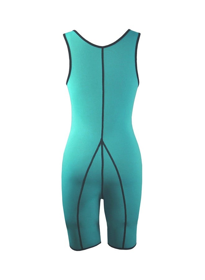 NIBEMINENT - Contrast Trim One Piece Green - Image 1