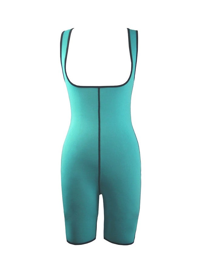 NIBEMINENT - Contrast Trim One Piece Green - Image 1