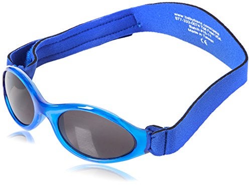 Banz Bubzee Baby Sunglasses, 0-24 Months – Ocean Blue – 100% UV Eye Protection, Sun Glare Reduction, Shatterproof Lenses, Size Adjustable, Secure Fit - Image 5