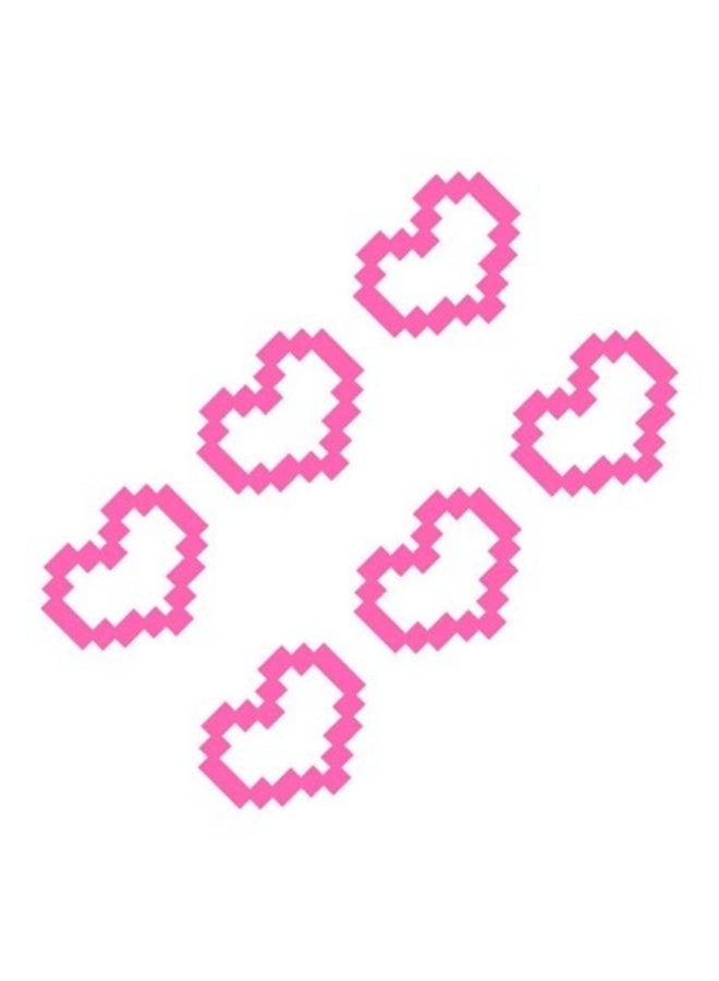 2pcs Love Mosaic Stickers Cute Car Stickers Car Decoration - Image 1