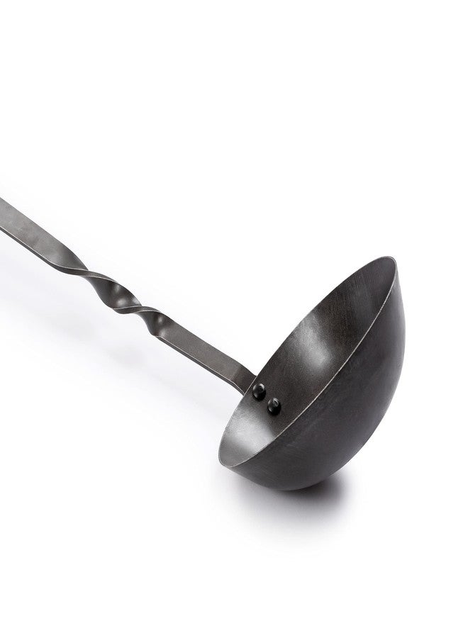 Barebones Cowboy Grill Ladle - Stainless Steel Chef Ladle - Large Long Handle Dipper - Soup Ladle for Outdoor Cooking - Image 5