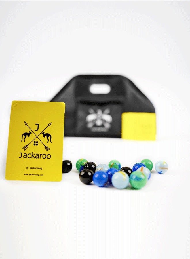 جاكارو لعبة جاكارو لوحية لعدد 4 لاعبين ( اسود ) من كانجارو ايجيبت - Image 2