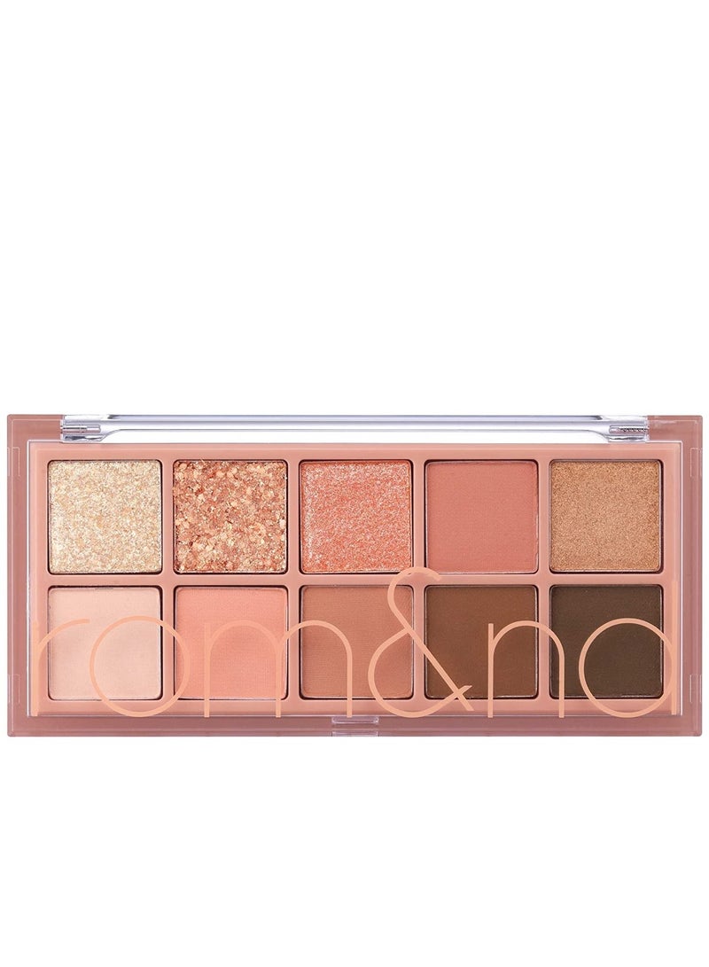 rom&nd Rom &ND Secret Garden Eyeshadow Palette 10 different colors - Image 1