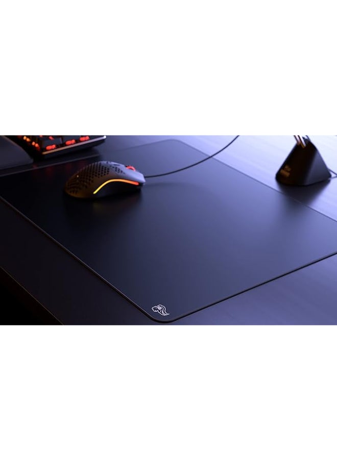 Glorious Elements Gaming Mousepad - XL Mouse Pad - Foam Core Hybrid Cloth - Gaming Desk Pad 15"x17" -Black - Image 3