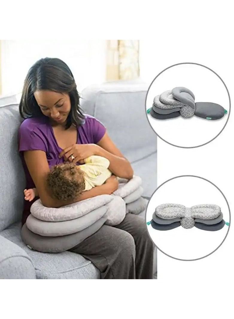Multi-functional Adjustable Feeding Nursing Pillow, Portable and Lightweight Design For Newborn - Image 4