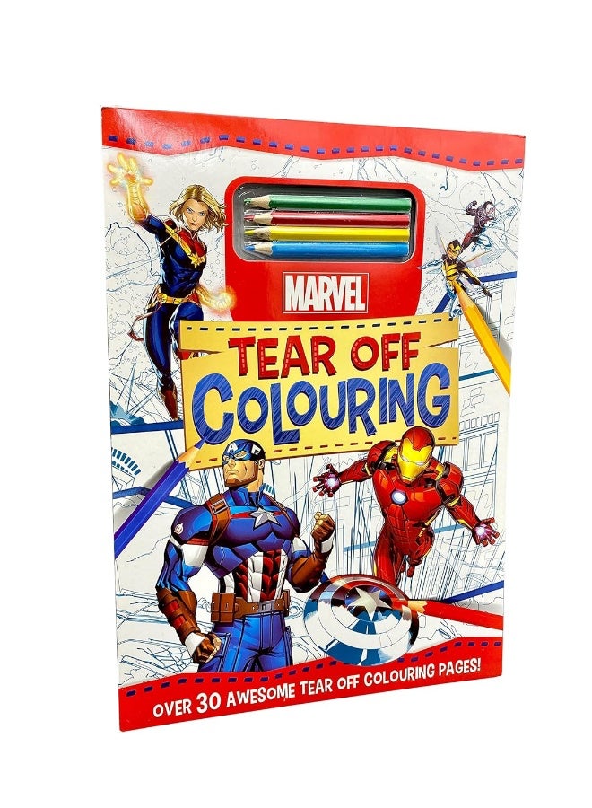 Marvel: Tear Off Colouring - Image 4
