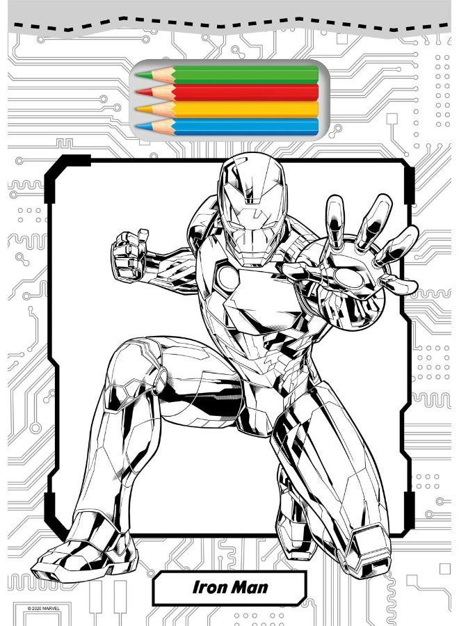 Marvel: Tear Off Colouring - Image 2