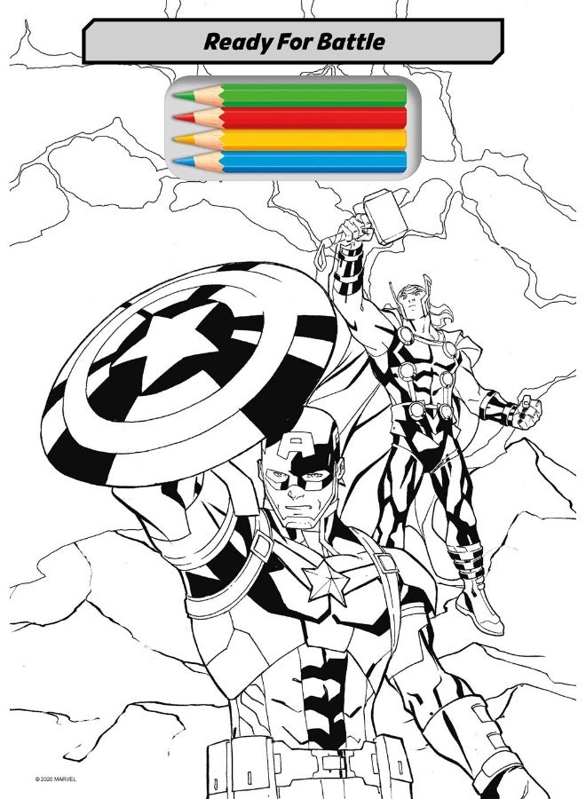 Marvel: Tear Off Colouring - Image 3
