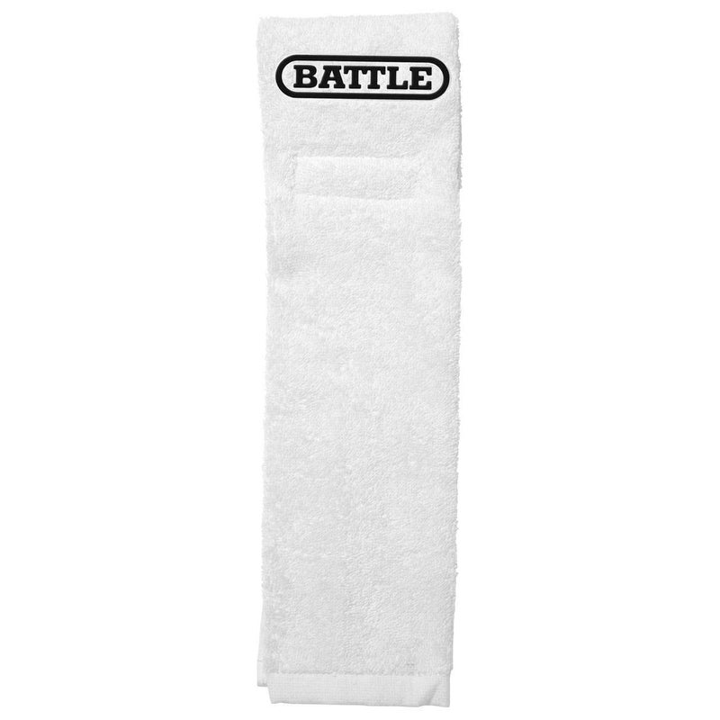 Battle Youth Football Player Towel White One Size
