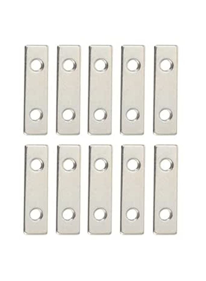 M5 Aluminum Dual Hole Gasket For T Slot Nut CNC 3D Printer Accessory 10pcs - Image 1
