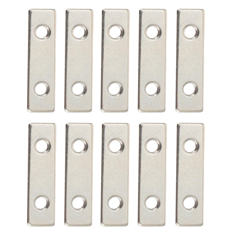 M5 Aluminum Dual Hole Gasket For T Slot Nut CNC 3D Printer Accessory 10pcs - Image 2