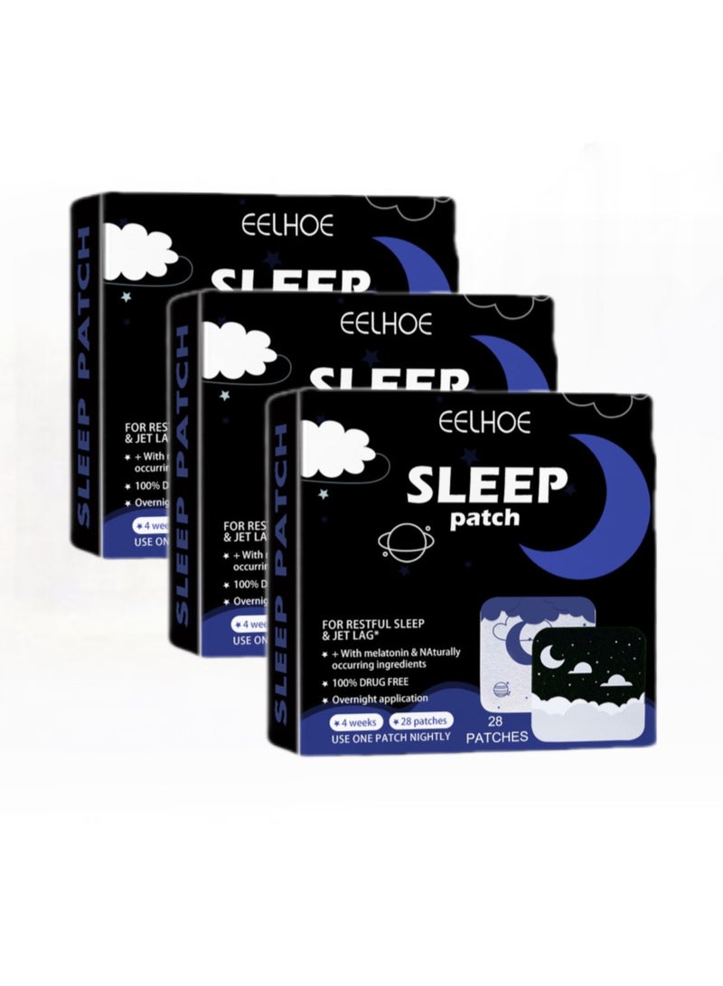 EELHOE 3-Pack Sleeping Patch To Improve Sleep Quality 28pcs*3 - Image 1