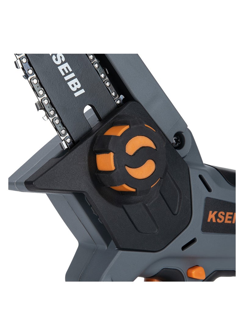 KSEIBI - KCS 20V-10, Cordless Mini Chainsaw, 1 Battery 201c, Portable Chainsaw, Lightweight, Garden Tool, Ideal for Trimming and Pruning Trees, Bushes, Cutting Wooden Planks, Gardening and Pruning. - Image 1