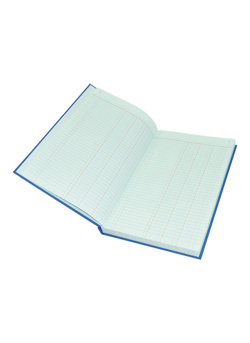 FIS FIS Cash Book, Azure Laid Ledger Paper, FS (210 x 330 mm) Size, 4 Quire - FSACCTC4Q73  - Image 2