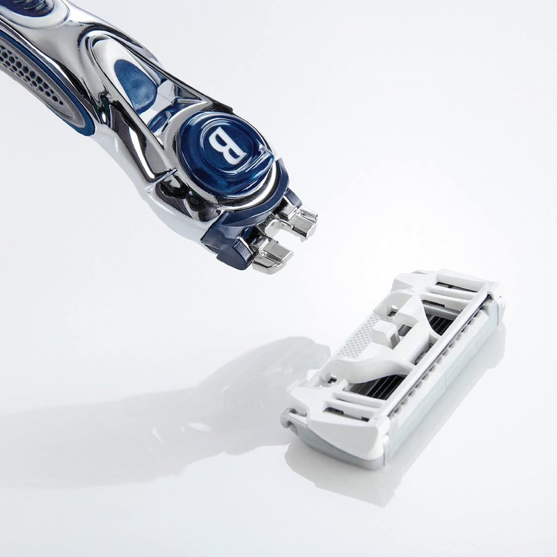 Barbasol Ultra 6 Plus Men's Razor with 2 Razor Blade Refills (1 Handle + 2 Cartridges), Mens Razors/Blades - Image 5