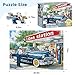 VOLUVOLU 500 Pieces Jigsaw Puzzles for Adults Gas Station Puzzle for Adults Seniors Retro Style Puzzle 500 Pieces Gift for Birthday Home Decor Fun for Family Entertainment205 15 in - Image 4