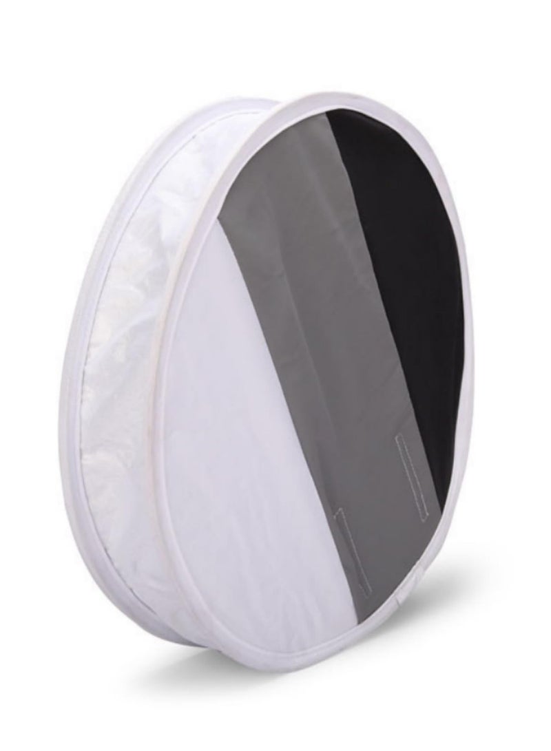 31cm Grey Gray Card Diffuser Softbox for Canon Nikon Sony Speedlight Flash Light White Balance Soft Box with Reflective Panel Photography Lighting Accessories for Studio Outdoor Shooting  - Image 3